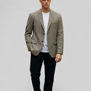Oscar De La Renta 100% Silk Sports Coat Blazer
